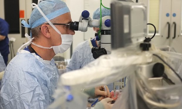 The Guardian: Surgeons use robot to operate inside eye in world first
