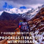 3. Progress iteratively with feedback – the third guiding principle of ITIL4